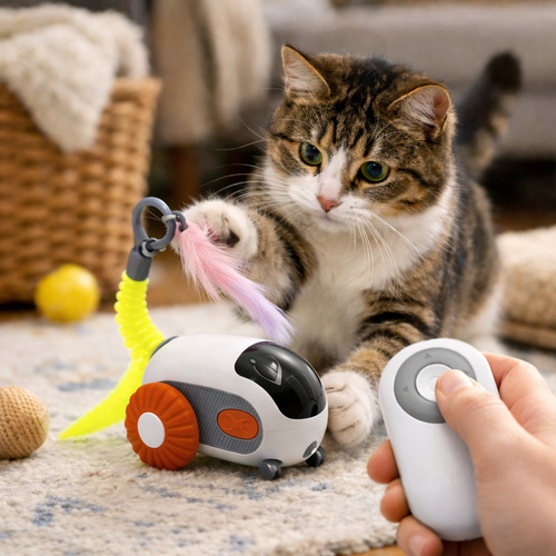 Koş, Yakala, Oyna! | Uzaktan Kumandalı Robot Kedi Oyuncağı